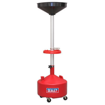 Sealey AK36D Manual Discharge Mobile Oil Drainer 36L