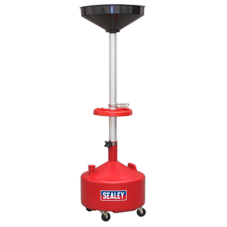 Sealey AK36D Manual Discharge Mobile Oil Drainer 36L
