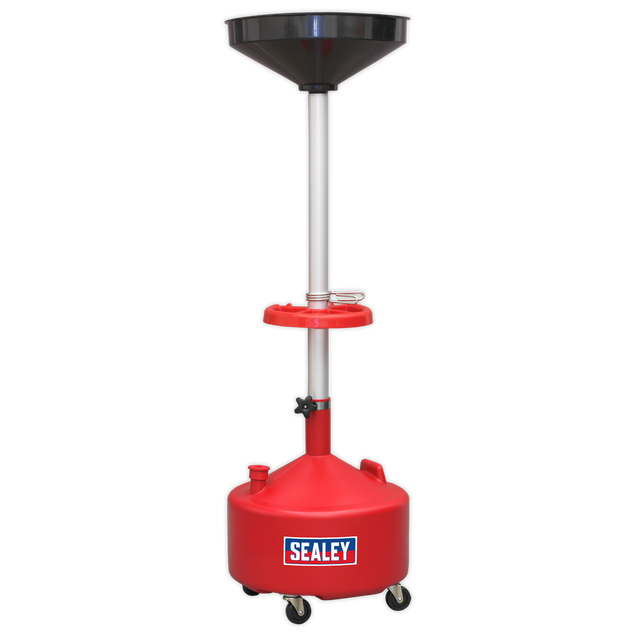 Sealey AK36D Manual Discharge Mobile Oil Drainer 36L
