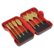 Sealey AK3707FW Titanium Coated Flat Wood Drill Bit Set 7pc
