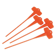 Sealey AK391 Applicator Nozzle Stopper - Pack of 4