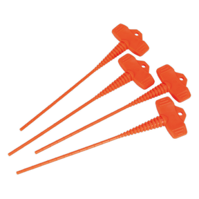 Sealey AK391 Applicator Nozzle Stopper - Pack of 4