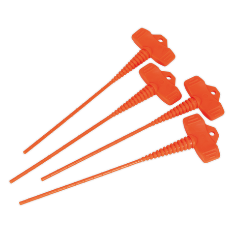 Sealey AK391 Applicator Nozzle Stopper - Pack of 4