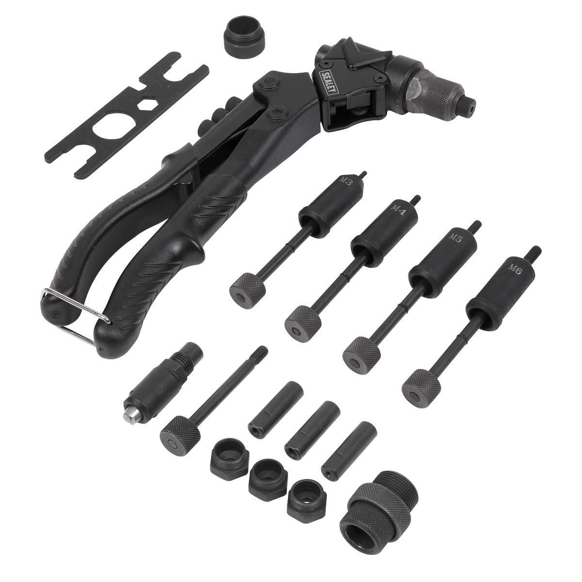 Sealey AK396 Blind Nut & Stud Riveting Kit - additional view 3