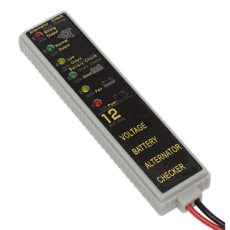 Sealey AK400 LED Battery & Alternator Tester 12V - additional view 2