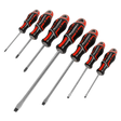 Sealey AK4321 Premier GripMAX® Screwdriver Set 7pc - Red
