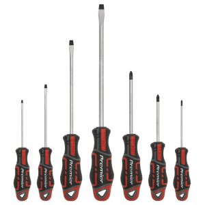 Sealey AK4321 Premier GripMAX® Screwdriver Set 7pc - Red - additional view 2