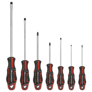 Sealey AK4321 Premier GripMAX® Screwdriver Set 7pc - Red - additional view 3