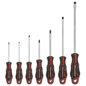 Sealey AK4321 Premier GripMAX® Screwdriver Set 7pc - Red - additional view 4