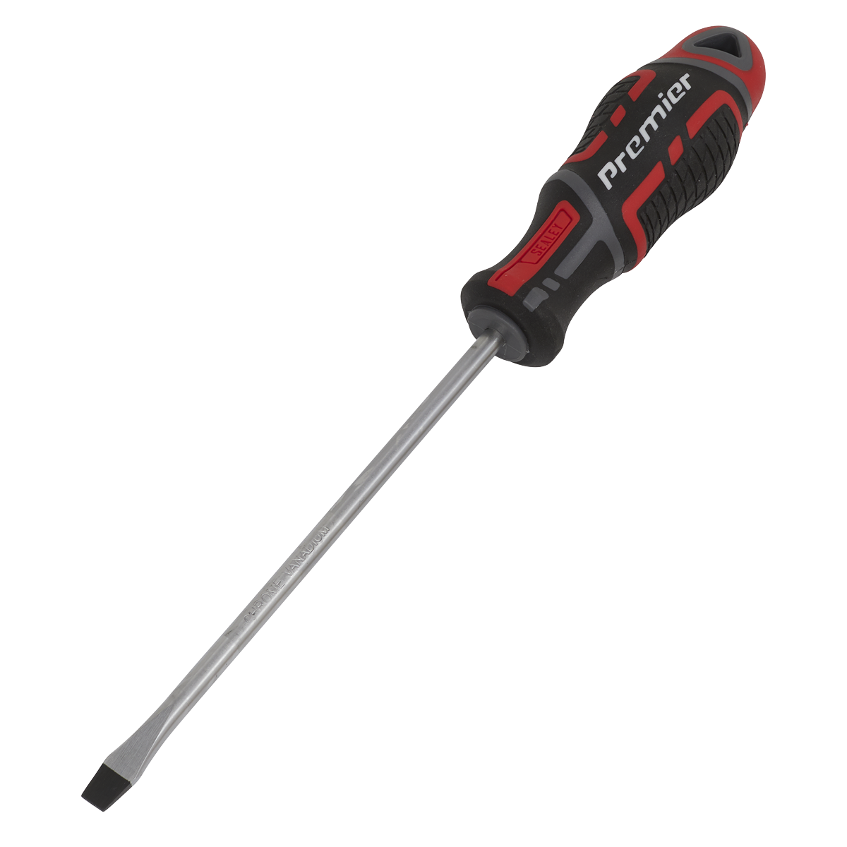 Sealey AK4353 Premier GripMAX® Slotted Screwdriver 5 x 125mm