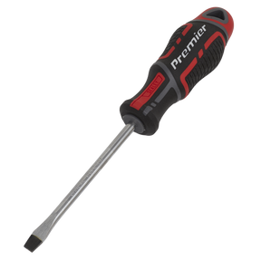 Sealey AK4354 Premier GripMAX® Slotted Screwdriver 6 x 100mm
