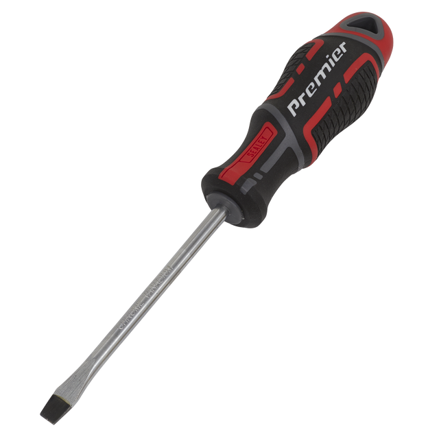 Sealey AK4354 Premier GripMAX® Slotted Screwdriver 6 x 100mm