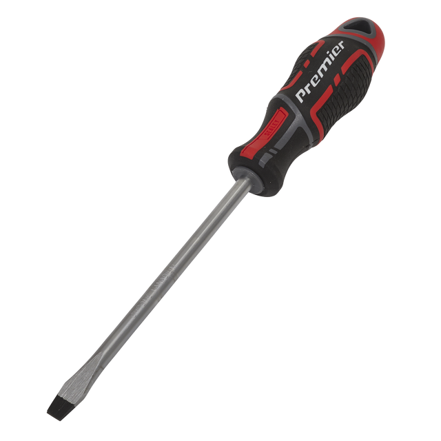 Sealey AK4356 Premier GripMAX® Slotted Screwdriver 8 x 150mm