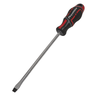 Sealey AK4357 Premier GripMAX® Slotted Screwdriver 8 x 200mm