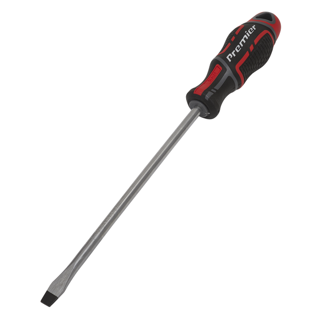 Sealey AK4357 Premier GripMAX® Slotted Screwdriver 8 x 200mm