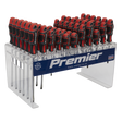 Sealey AK4369DS Premier GripMAX® Individual Screwdrivers Countertop Display 66pc