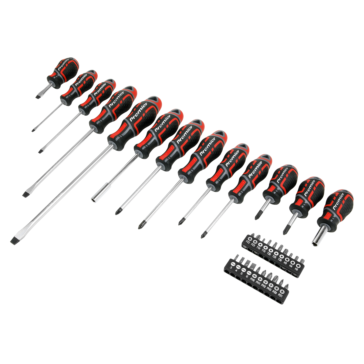 Sealey AK4370 Premier GripMAX® Screwdriver & Bit Set 33pc
