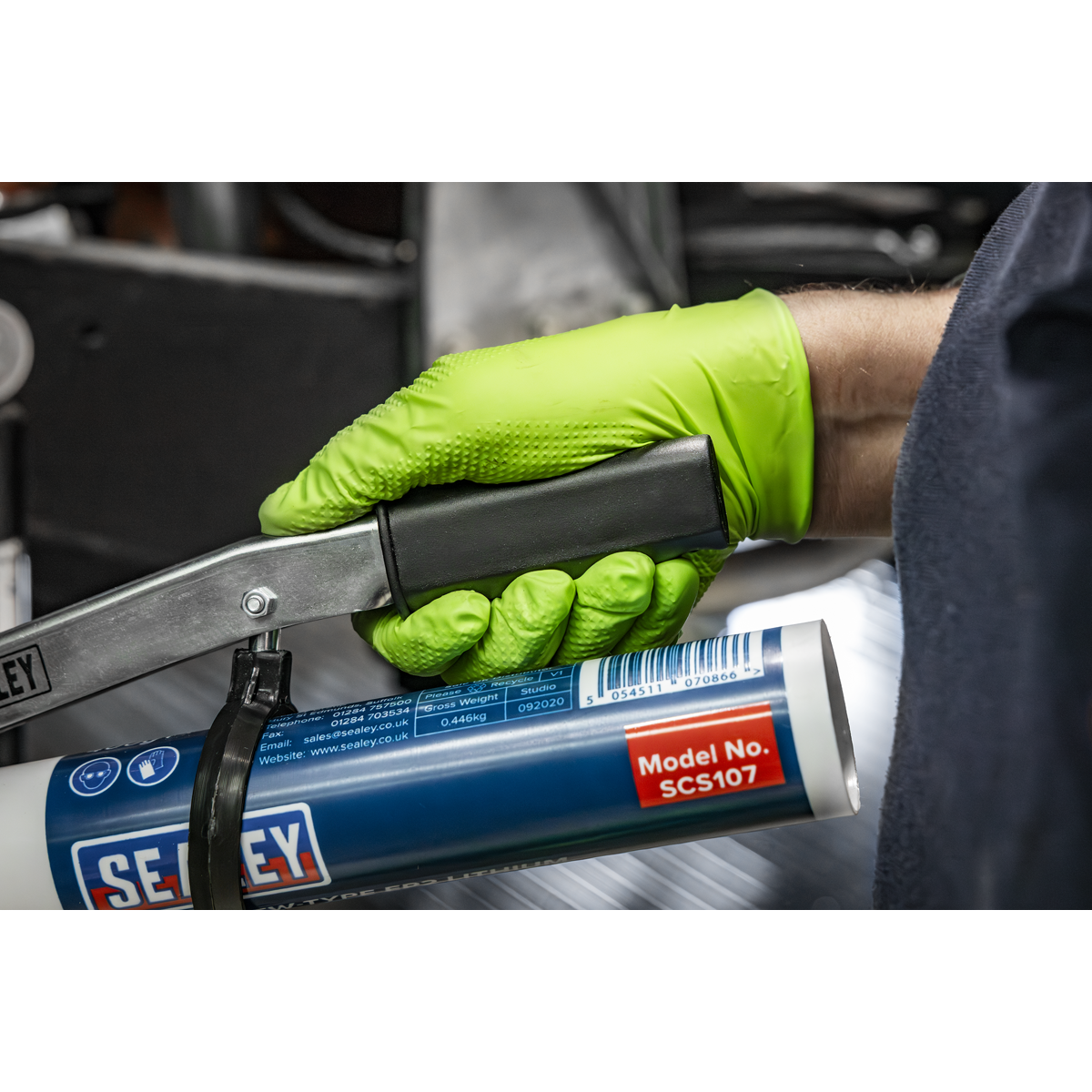 Sealey AK4405 Double Lever Grease Gun - additional view 7