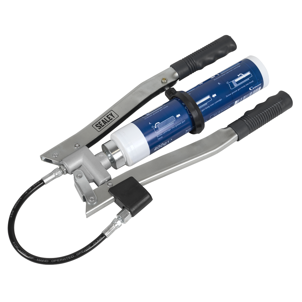 Sealey AK4405 Double Lever Grease Gun - additional view 5