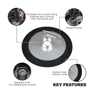 Sealey AK4409 Bulk Fill Follower Plate For Grease Guns - additional view 10