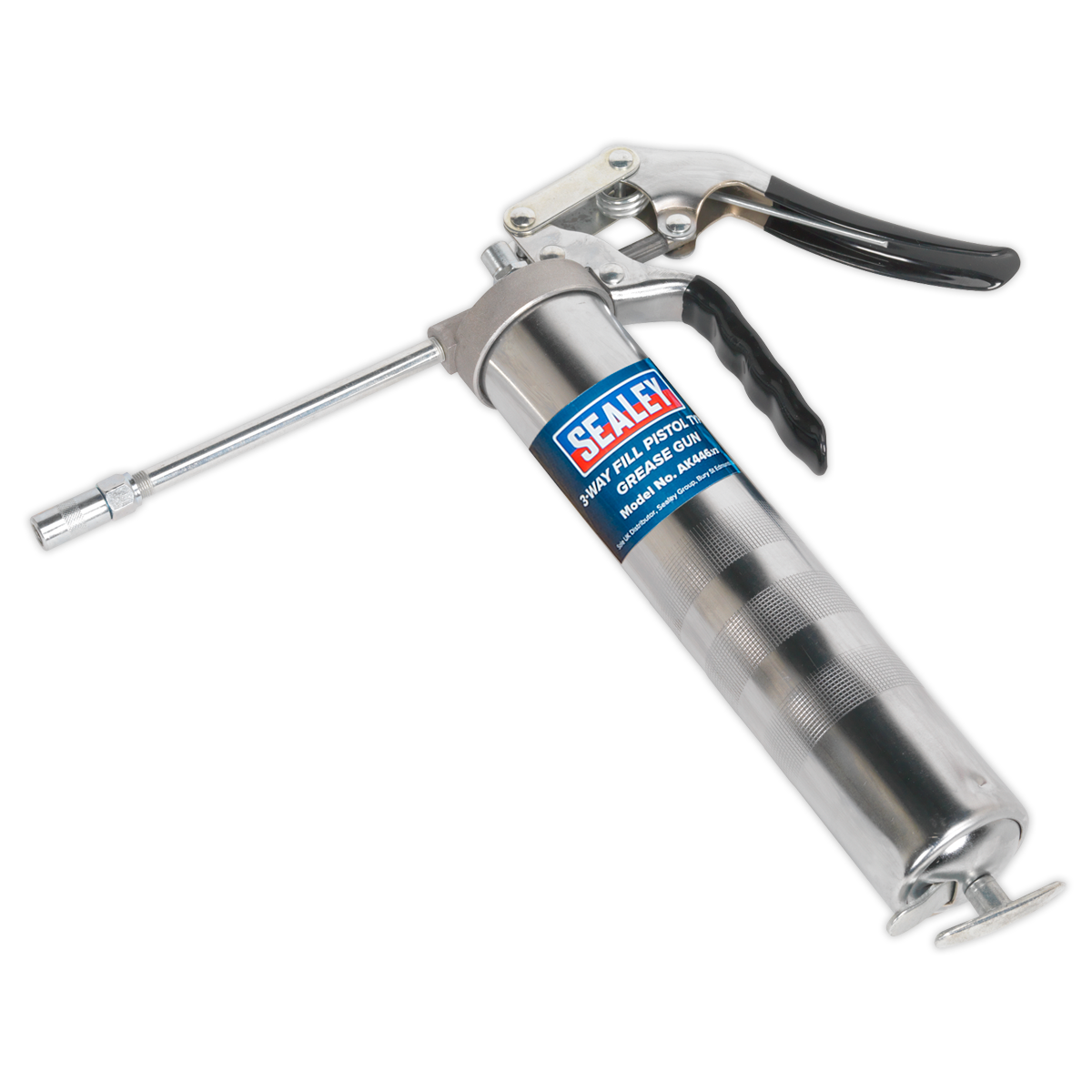 Sealey AK446 3-Way Fill Pistol Grip Grease Gun
