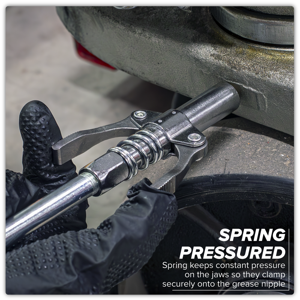 Sealey AK453 Double Handle Grease Gun Coupler - additional view 3