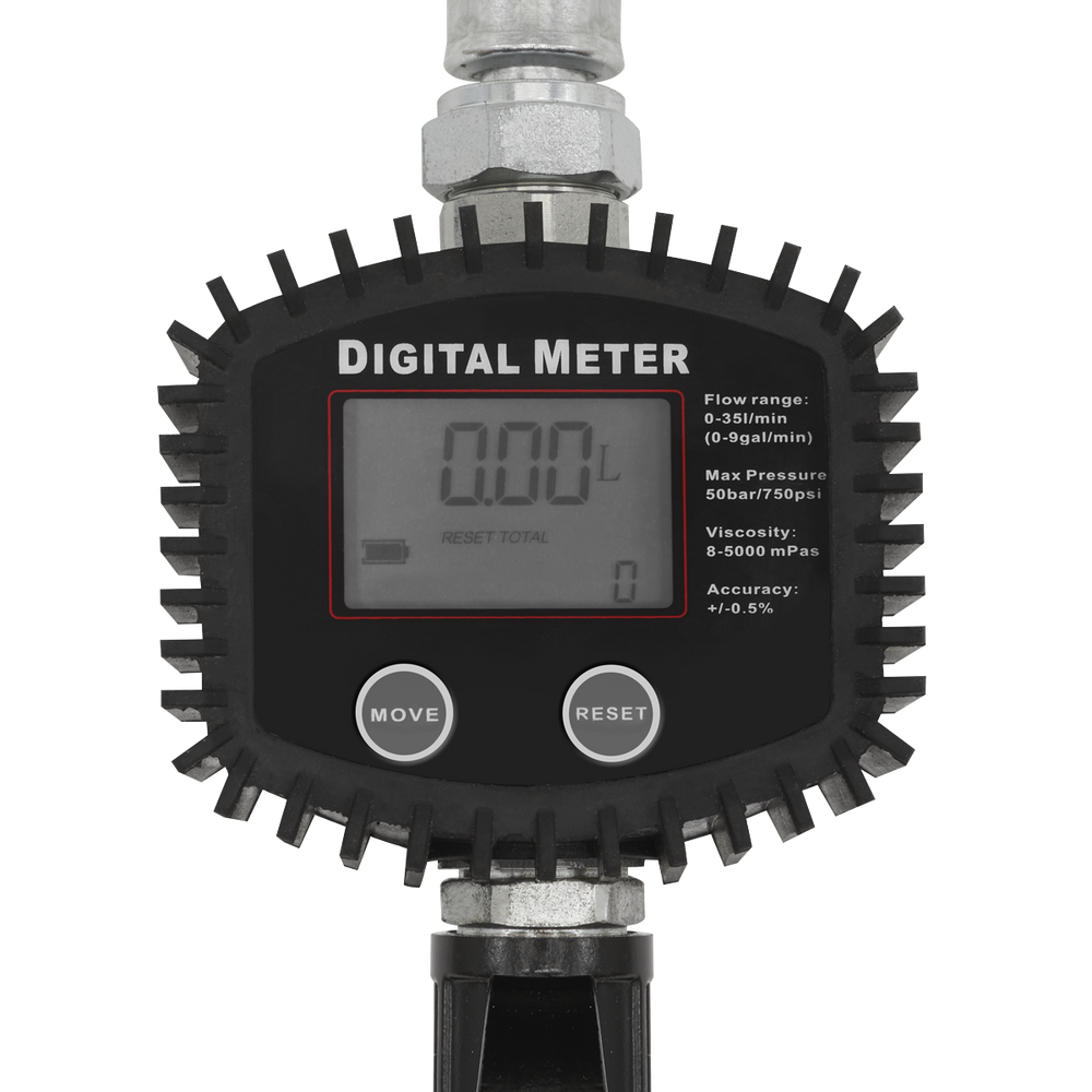 Sealey AK4565D Oil Hose End Gun with Digital Meter - additional view 2