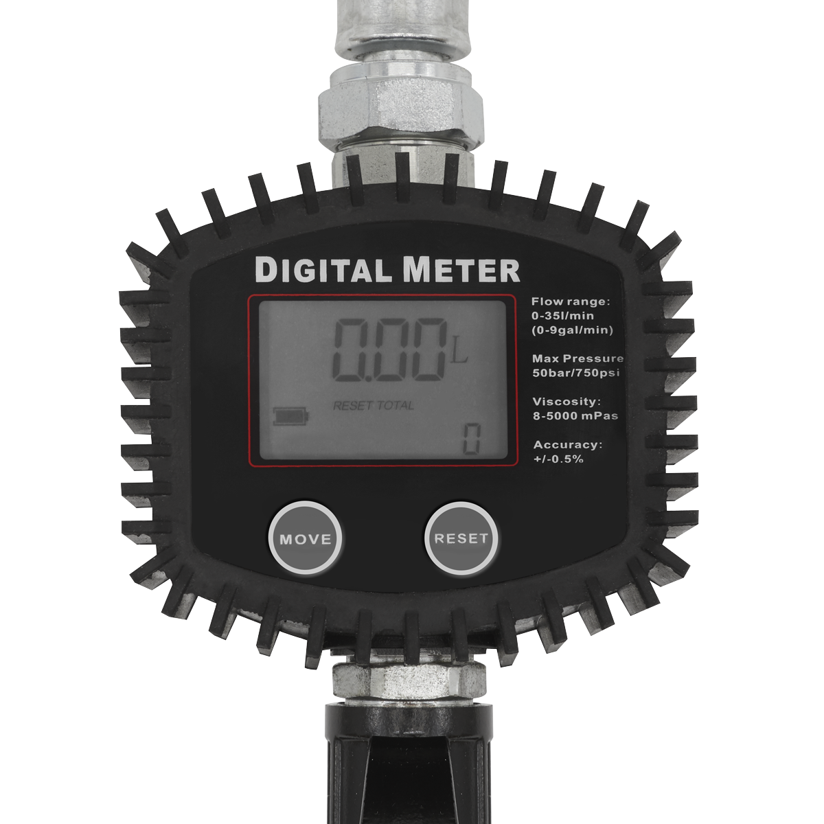 Sealey AK4565D Oil Hose End Gun with Digital Meter - additional view 2