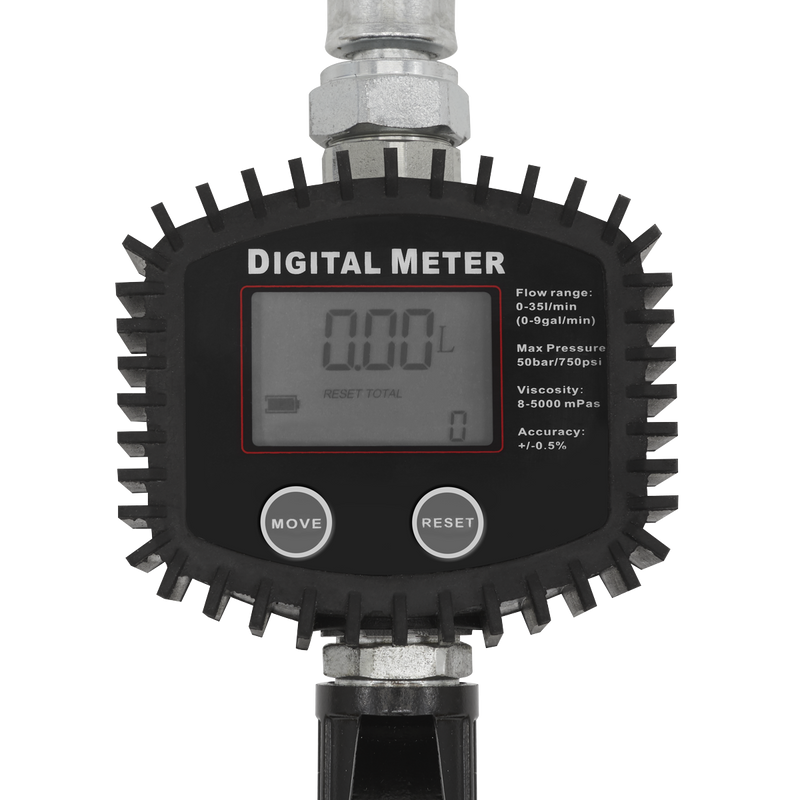 Sealey AK4565D Oil Hose End Gun with Digital Meter - additional view 2