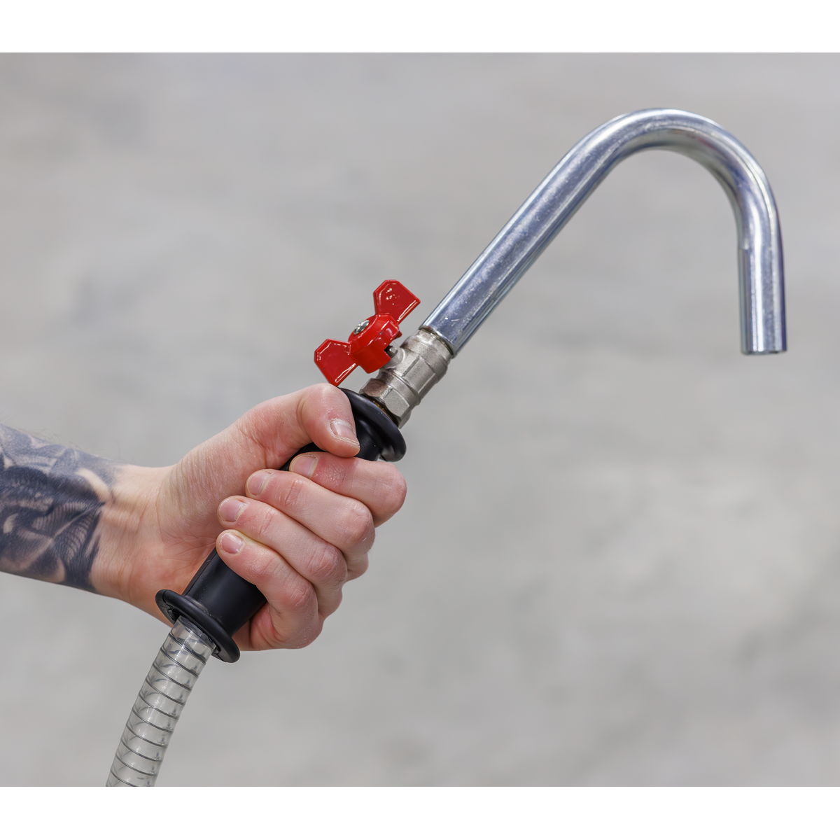 Sealey AK456DX Air Discharge Mobile Oil Drainer with Probes 35L - additional view 3