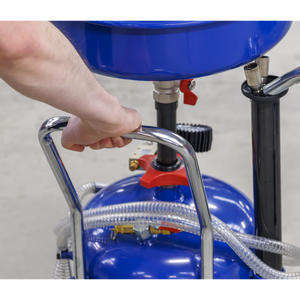 Sealey AK456DX Air Discharge Mobile Oil Drainer with Probes 35L - additional view 5