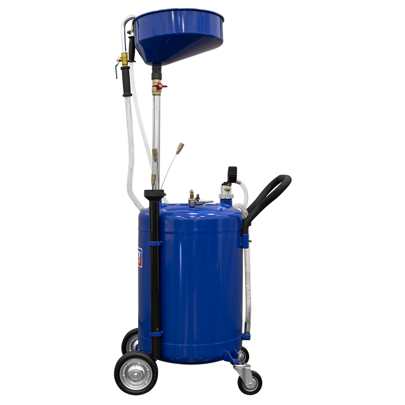 Sealey AK459DX Air Discharge Mobile Oil Drainer with Probes 90L - additional view 8