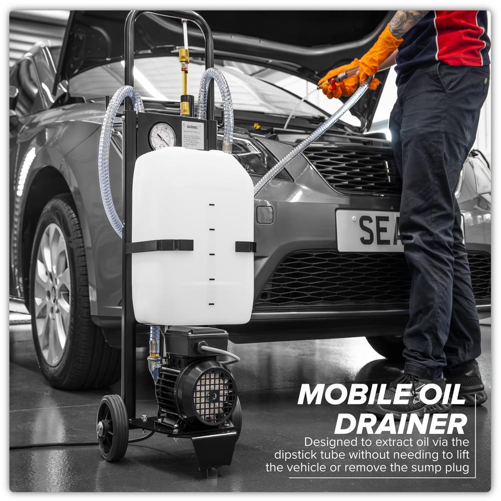 Sealey AK466D Mobile Oil Extractor 12L - additional view 11