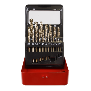 Sealey AK4701 HSS Cobalt Fully Ground Drill Bit Set 19pc - additional view 2