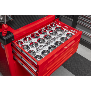 Sealey AK470DX Mobile Multifunction Oil Station with 61pc Tool Set - additional view 16