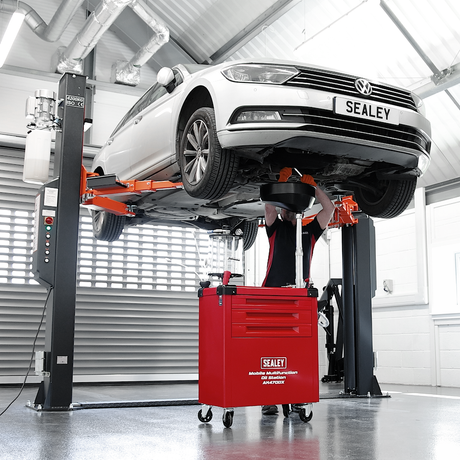 Sealey AK470DX Mobile Multifunction Oil Station with 61pc Tool Set - additional view 2