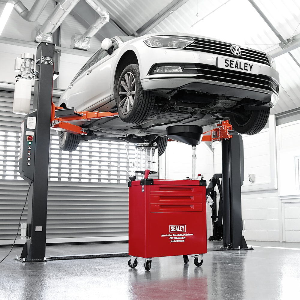 Sealey AK470DX Mobile Multifunction Oil Station with 61pc Tool Set - additional view 3