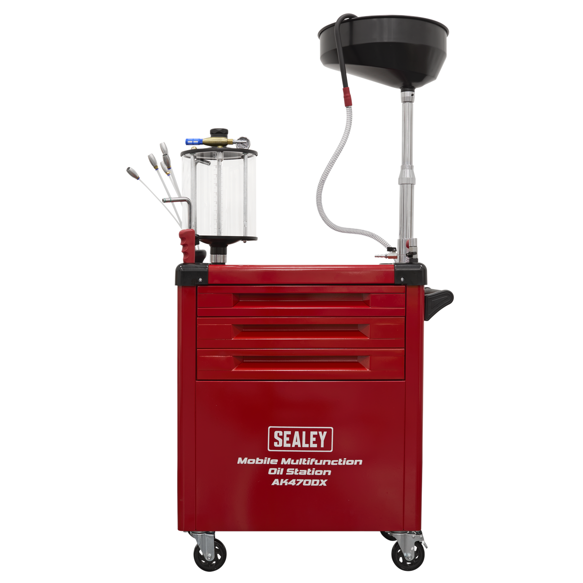 Sealey AK470DX Mobile Multifunction Oil Station with 61pc Tool Set - additional view 8