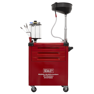 Sealey AK470DX Mobile Multifunction Oil Station with 61pc Tool Set - additional view 8