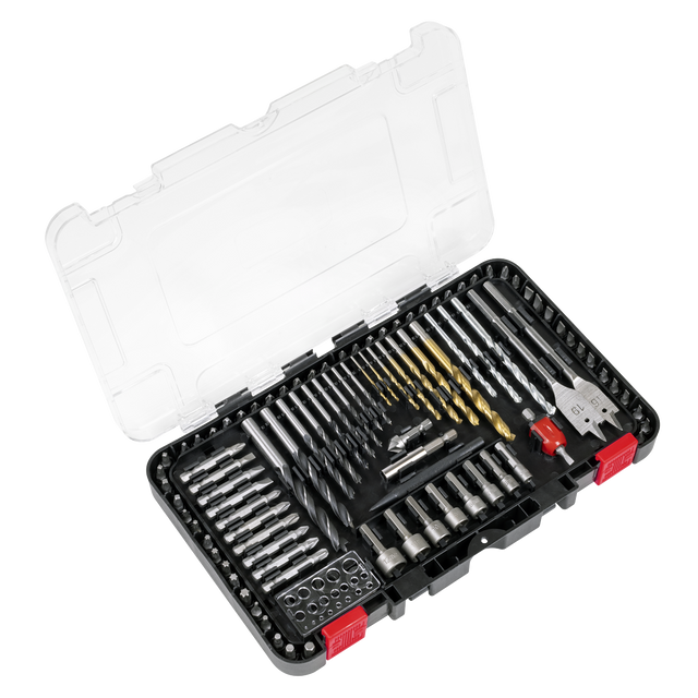 Sealey AK47104 Drill & Bit Accessory Set 104pc