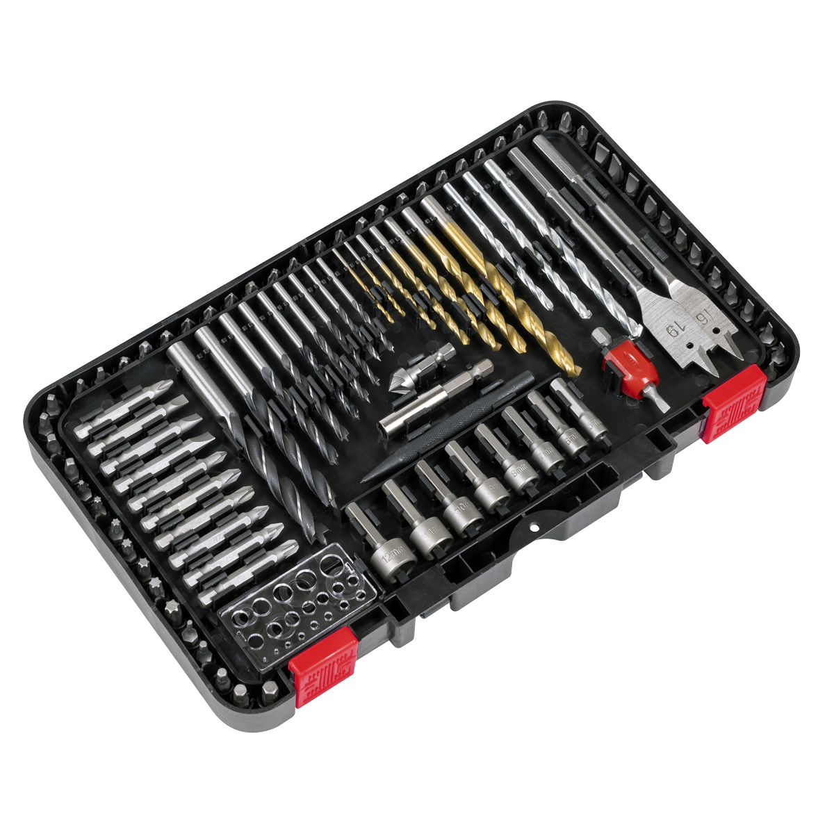 Sealey AK47104 Drill & Bit Accessory Set 104pc - additional view 7