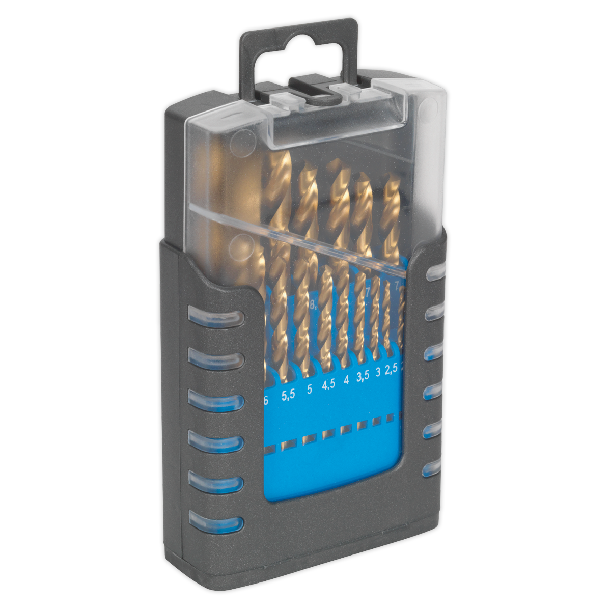 Sealey AK4719 HSS Fully Ground Drill Bit Set 19pc - DIN 338 - additional view 3