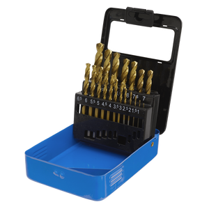 Sealey AK4719 HSS Fully Ground Drill Bit Set 19pc - DIN 338 - additional view 4