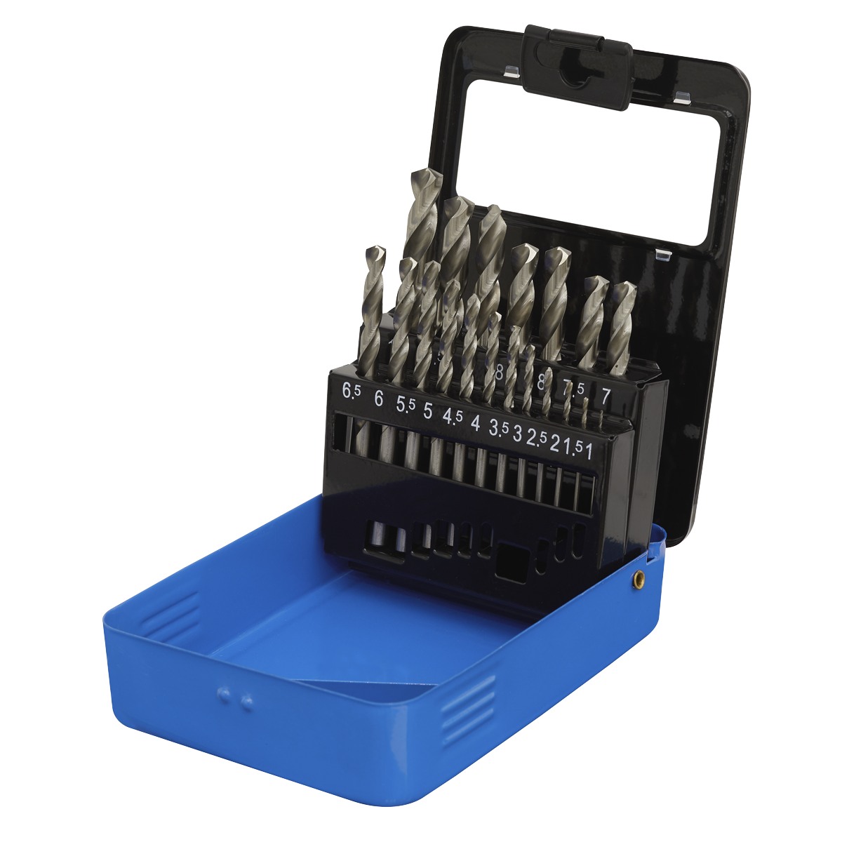 Sealey AK47191 HSS Fully Ground Drill Bit Set 19pc - additional view 2