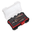 Sealey AK4733 Premier Straight Flute HSS Cobalt Step Drill Bit Set 3pc
