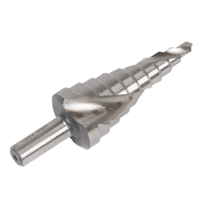 Sealey AK4747 Spiral Flute HSS 4341 Step Drill Bit 4-22mm