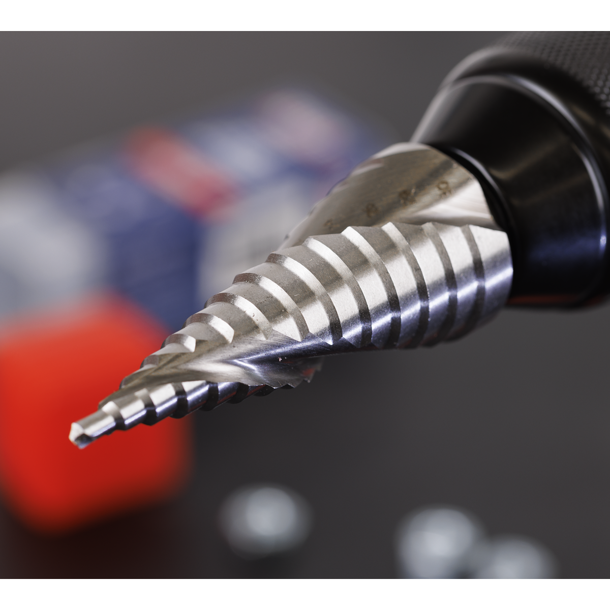 Sealey AK4748 Spiral Flute HSS 4341 Step Drill Bit 4-30mm - additional view 3