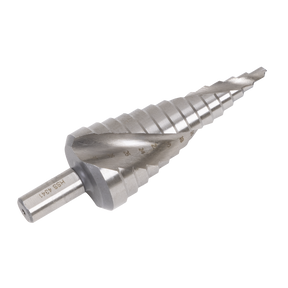 Sealey AK4748 Spiral Flute HSS 4341 Step Drill Bit 4-30mm