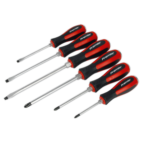 Sealey AK4932 Premier Hammer-Thru Screwdriver Set 6pc
