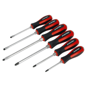 Sealey AK4932 Premier Hammer-Thru Screwdriver Set 6pc